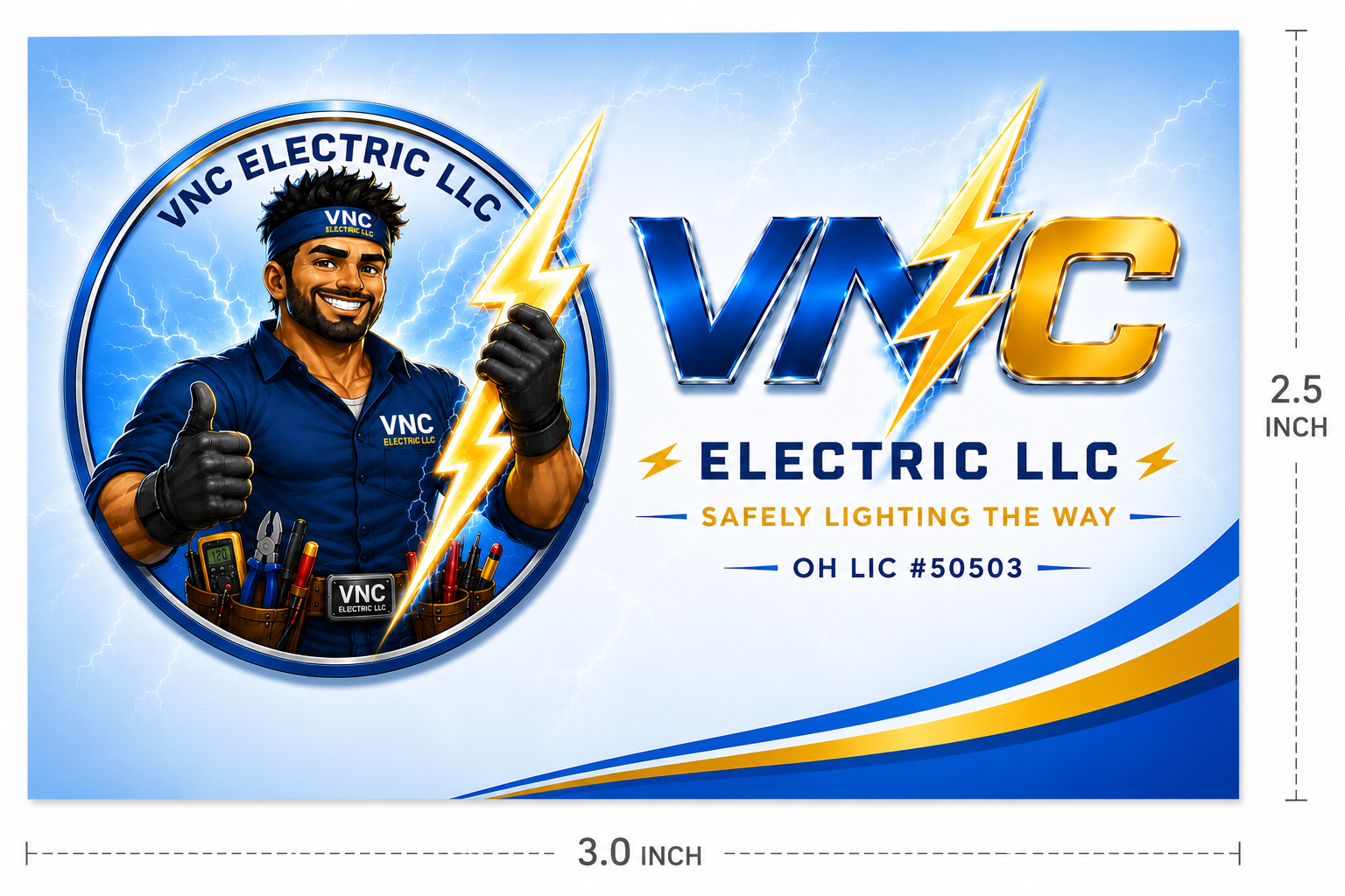 VNC Electric LLC — licensed electrician serving Northeast Ohio, Safely Lighting the Way